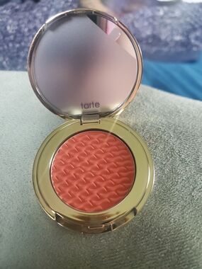 tarte Cream Blush — Coral Peach Pink